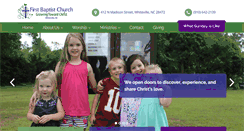 Desktop Screenshot of fbcwhiteville.com
